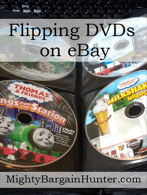 Flipping on eBay Thomas the Tank Engine DVDs Mighty Bargain Hunter